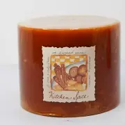 Bath & Body Works Kitchen Spice Pillar Candle 5” x 4” Vntg OLD STOCK Three Wick