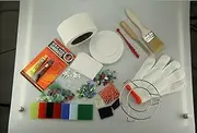 Professional Large Microwave Kiln Kit 14pcs Set for DIY Jewelry Glass Fusing Kiln
