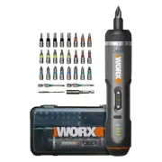 Cordless Mini Electric Screwdriver Set with 30 Bits, Rechargeable Power Tool