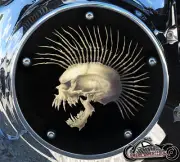 HARLEY DAVIDSON 2019+ SOFTAIL DERBY CLUTCH PRIMARY COVER SKULL