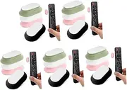 Cabilock 5sets Magnetic and Traceless Silicone Stickers Computer Hard Drive Storage Hard Drive Wall-Mounted Bracket Desktop Organizer External Drive Replaceable Ladder Binders 4pcs*5