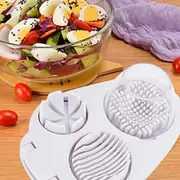 Eggs Slicer for Cooking Eggs, Stainless Steel Eggs Cutter, Eggs Slicer, Portable Eggs Cutter, Multi-Purpose Cutting Tool