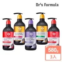 在飛比找momo購物網優惠-【Dr’s Formula 台塑生醫】三代洗髮精580gx3