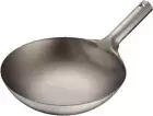 EBM Pure Titanium Super Light Chinese One-handed Pan 27cm New