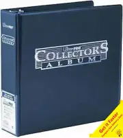 Ultra Pro 3 Ring BLUE Collector Album Binder FOLDER Pokemon MTG AFL Yugioh Cards