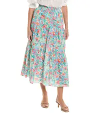 Shoshanna Dylan Midi Skirt