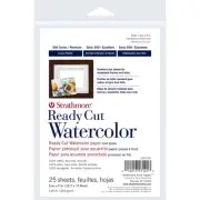 Strathmore Watercolor Paper Pack 8"X10"-10 Sheets 140208