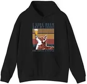 [X.Style] I Like Beer and My Corgi and Maybe People Corgi ds008 Hoodie Black XL