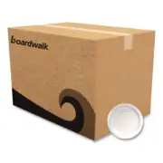 Boardwalk Paper Dinnerware, Plate, 9" dia, White, 1,000/Carton CP9B1008125A