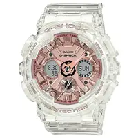 在飛比找ETMall東森購物網優惠-【CASIO 卡西歐】G-SHOCK 雙顯女錶 樹脂錶帶 半