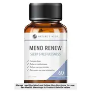 Nature's Help Meno Renew - Sleep and Restlessness 60 Capsules