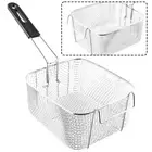 Fried Sieve Fry Basket Stainless Steel Strainer Fried Frame Oil Filter