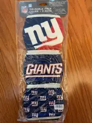 New York Giants FOCO 3 pack Face Masks (Washable & Reusable)