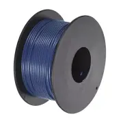 26AWG Stranded Wire PVC Hookup 30M/100ft Blue, Electrical Wire UL1007 Spool