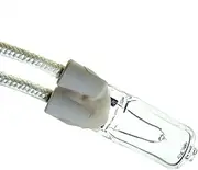 Air Fryer Halogen Bulb with Wire, Incandescent Tungsten Halogen Lamp, Suitable for High Temperature Oven Light Microwave Light