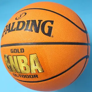 SPALDING 斯伯丁籃球 金字 NBA籃球 斯伯丁7號籃球/一個入(特690)