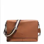 COACH 郵差包 駝色 SULLIVAN MESSENGER IN SMOOTH LEATHER 全新正品