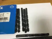 Qty (6) C-L 11/32" Jobbers Length High Speed Drill Bits, 44022