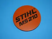 STIHL CHAINSAW MS 210 TAG MODEL LOGO PLATE BADGE OEM T1