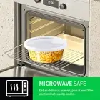 Plastic Food Containers Microwave-safe Airtight Deli with Lids Bpa-free