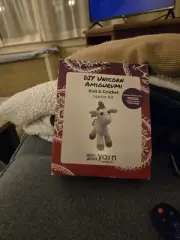 DIY Unicorn Amigurumi Knit and Crochet Starter Kit