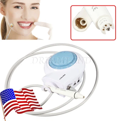 Portable Dental Ultrasonic Piezo Scaler fit EMS Woodpecker Handpiece Tips E2 FDA