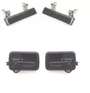 4 pcs SET Outside & Inside Door Handles for 1994 or 1995 Suzuki Samurai (for: Suzuki)