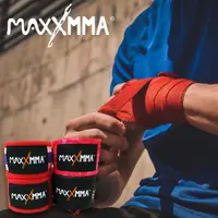 在飛比找momo購物網優惠-【MaxxMMA】彈性手綁帶-3m 一雙 散打 搏擊 MMA