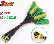 10pcs WIFI 2.4G 3dbi PCB Antenna IPX IPEX WLAN Laptop Bluetooth Zigbee Wireless