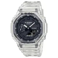 在飛比找蝦皮商城優惠-CASIO 卡西歐 男 G-SHOCK 農家橡樹 透明特別版