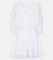 [Poupette St Barth] Poupette St Barth Ariel cotton minidress AU 10 white