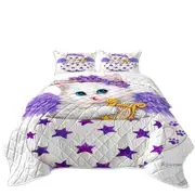 Cat Art Drawings the Cup Kitty Harp Angel Coverlet