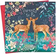 Twizler Parents To Be Card - Mum & Dad To Be Card - Congratulations New Baby Boy or Girl Gifts - Good Luck