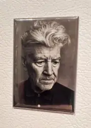 DAVID LYNCH Bizarre Film Director Portrait Photo MAGNET 2x3" Refrigerator Locker