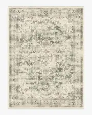 275' x 365' | Machine Washable Runner Rug | Kid & Pet Friendly | Indoor Rug | Sarrah Sage Rug | Ruggable