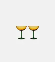 [La DoubleJ] La DoubleJ Set of 2 champagne coupe glasses