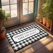 Dsoluuing Funny Kitchen Decor There’S No Place Like 127.0.0.1 Doormat Welcome Home Door Mat Fall Welcome Mats Outdoor (Color : Colour, Size : 50X80CM)