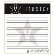 Vanderbilt Commodores Memo Note Pad - 2 Pads