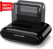 Dual Bay Hard Drive Docking Station USB 3.0 to SATA Offline Clone UASP 6Gbps