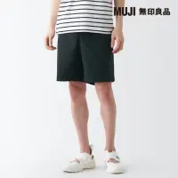 在飛比找momo購物網優惠-【MUJI 無印良品】男有機棉水洗平織布舒適短褲(共12色)