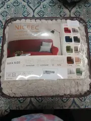 Niceec Furniture Slipcovers For A Sofa, Ivory