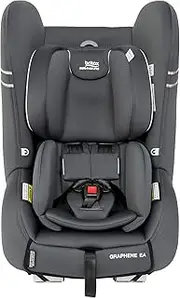 [Britax Safe-n-Sound] Graphene EA Ifix Convertible Car Seat, Birth to 4 Years (Approx), Extended Rearward Facing, Side Impact Cushion Technology, Adjustable Headrest, Grey (3683)