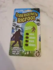Archie McPhee Emergency Bigfoot Electronic Noisemaker,Multi-colored,One Size