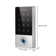 Metal Fingerprint Access Control Machine ID Card Password WIFI ADS