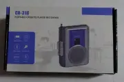 Gracioso Portable Cassette Player Recorder AM FM With Antenna Rare CR-318 NEW