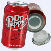 CAN SAFE DIVERSION SAFE SECRET DR. PEPPER COMPARTMENT HIDDEN VALUABLES STASH