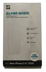 ZAGG Glass Shield For Apple iPhone 12 Mini 5.4” Scratch Protector Tempered Glass