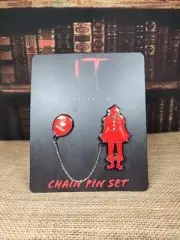 It Chapter Two 2 Piece Lapel Chain Pen Set - I Heart Derry Balloon & Pennywise