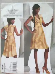 Vogue TRACY REESE Womens Sewing Pattern, V1086, Size 8 10 12 14 16, Dress