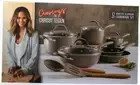 1 Set Cravings Chrissy Teigen 12 Piece Nonstick Aluminum Porcelain Cookware Set